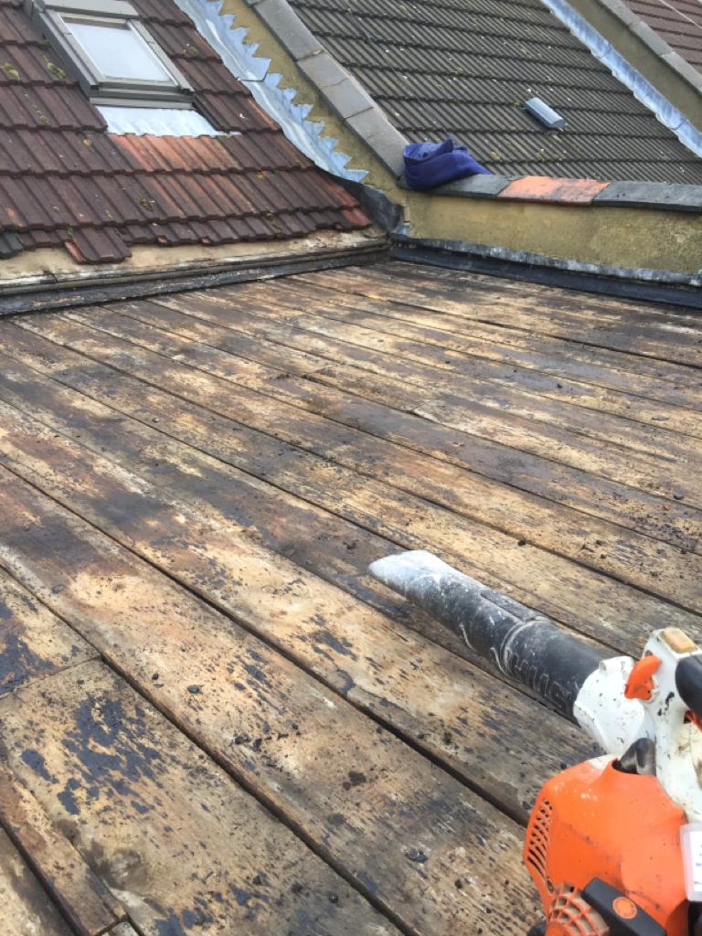 flat roof