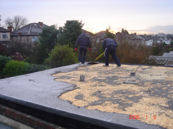 flat roof