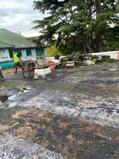 flat roof