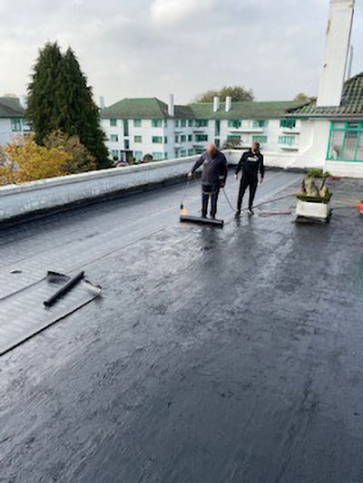 flat roof
