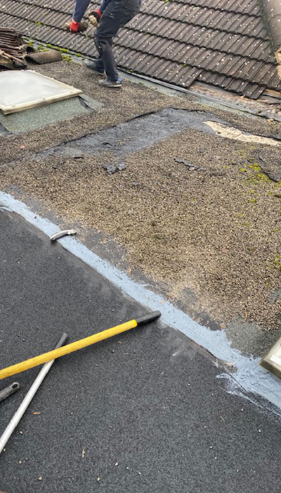 flat roof