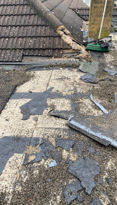 flat roof