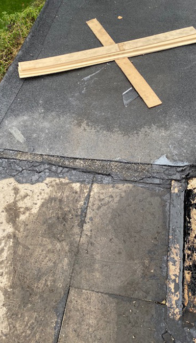 flat roof