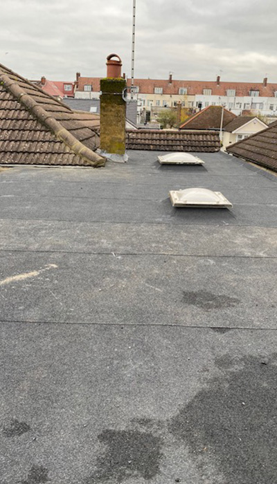 flat roof